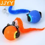 Automatic Rotating Smart LED Interactive Cat Teasing Ball Obstacle Avoidance Playful Pets Toy - AliExpress 15