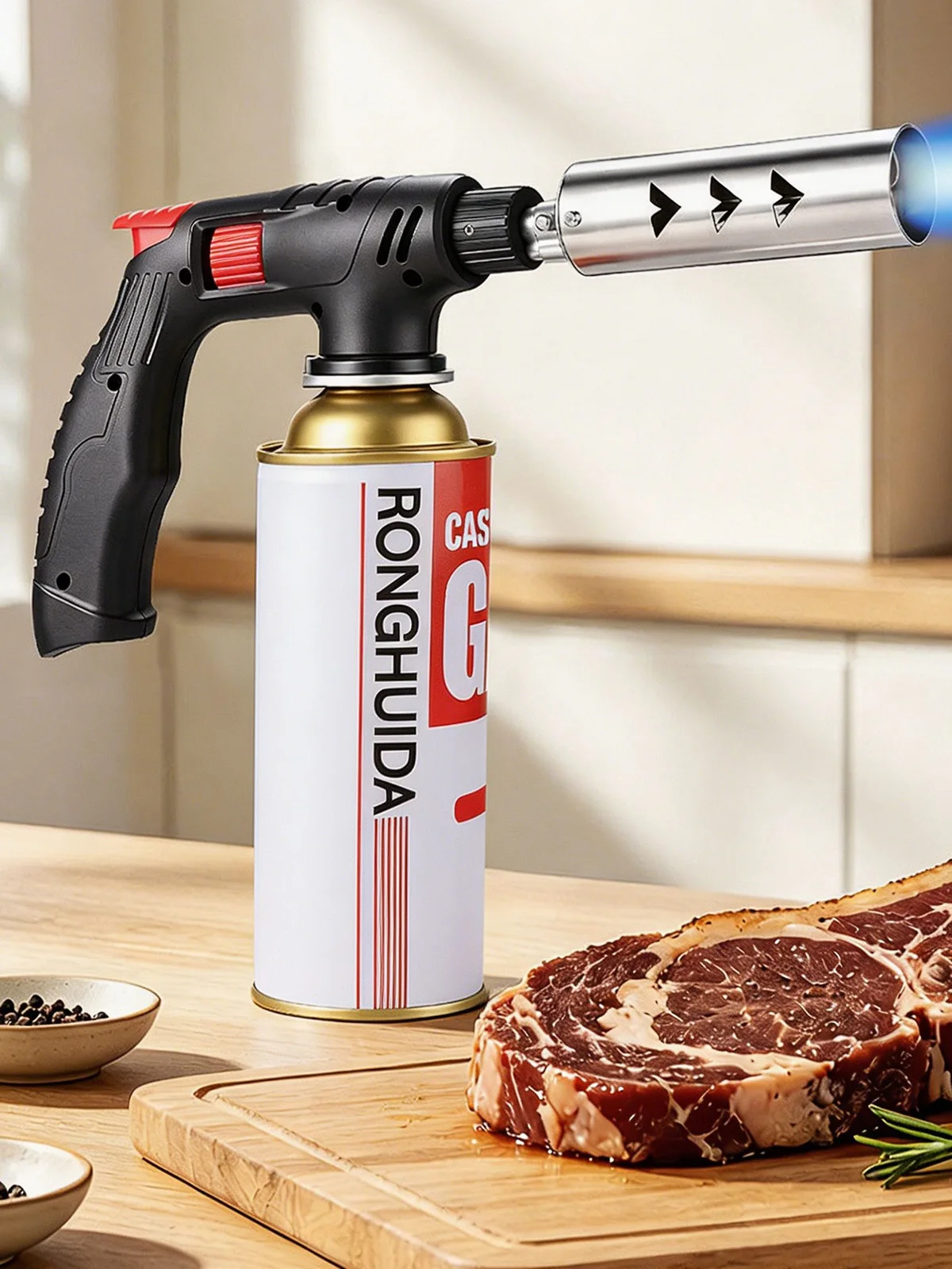 Extended Butane Torch Long Tube Gas Blow Torch For Outdoor Camping BBQ Soldering Welding Kitchen Cooking Hand Tool - AliExpress 18 - Image 2