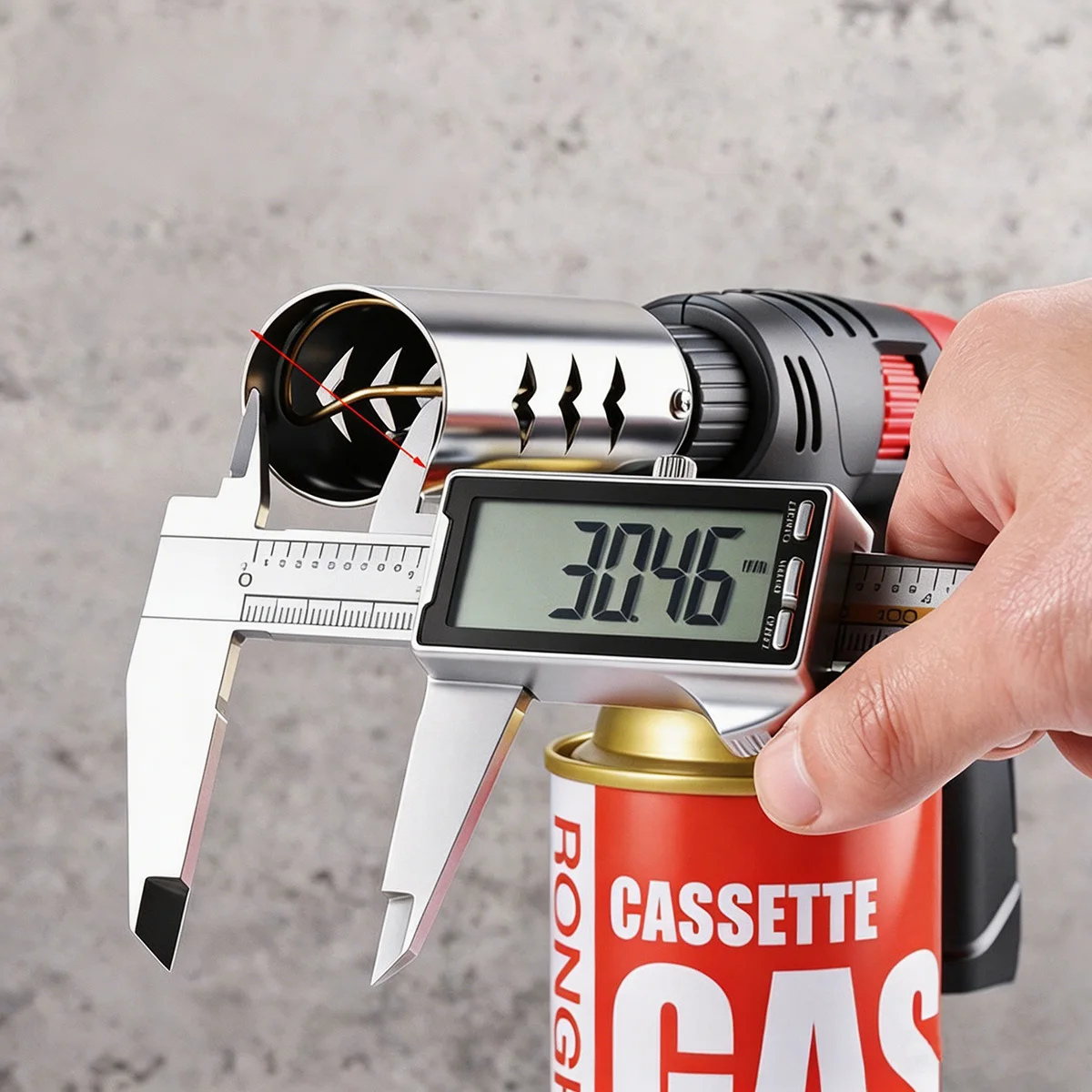 Extended Butane Torch Long Tube Gas Blow Torch For Outdoor Camping BBQ Soldering Welding Kitchen Cooking Hand Tool - AliExpress 18 - Image 3