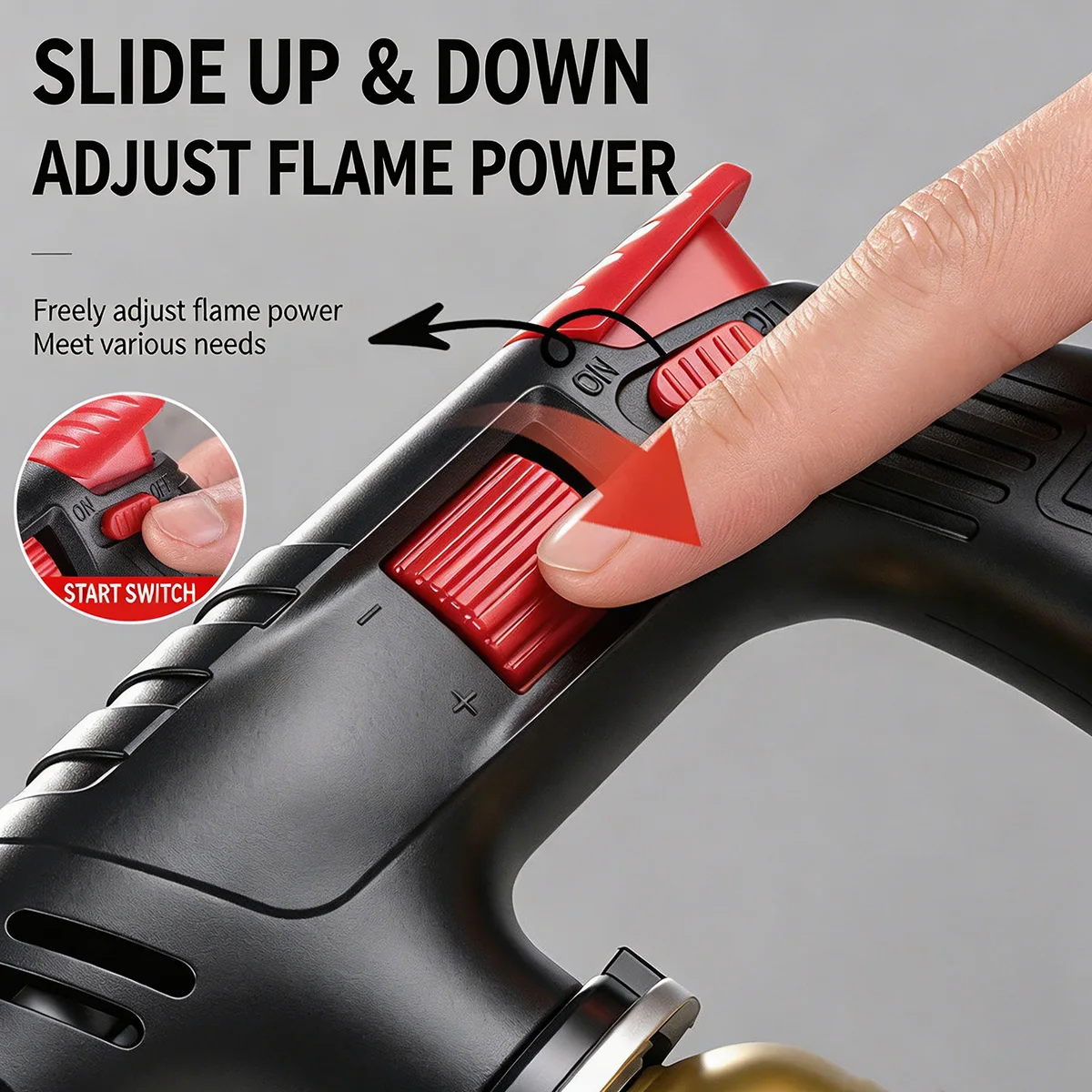 Extended Butane Torch Long Tube Gas Blow Torch For Outdoor Camping BBQ Soldering Welding Kitchen Cooking Hand Tool - AliExpress 18 - Image 5