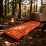 Extra Thick 4 Inch Camping Sleeping Pad Outdoor Camping Self-Inflating Mats Spliceable Hiking Fishing Sleeping Pad - AliExpress 18
