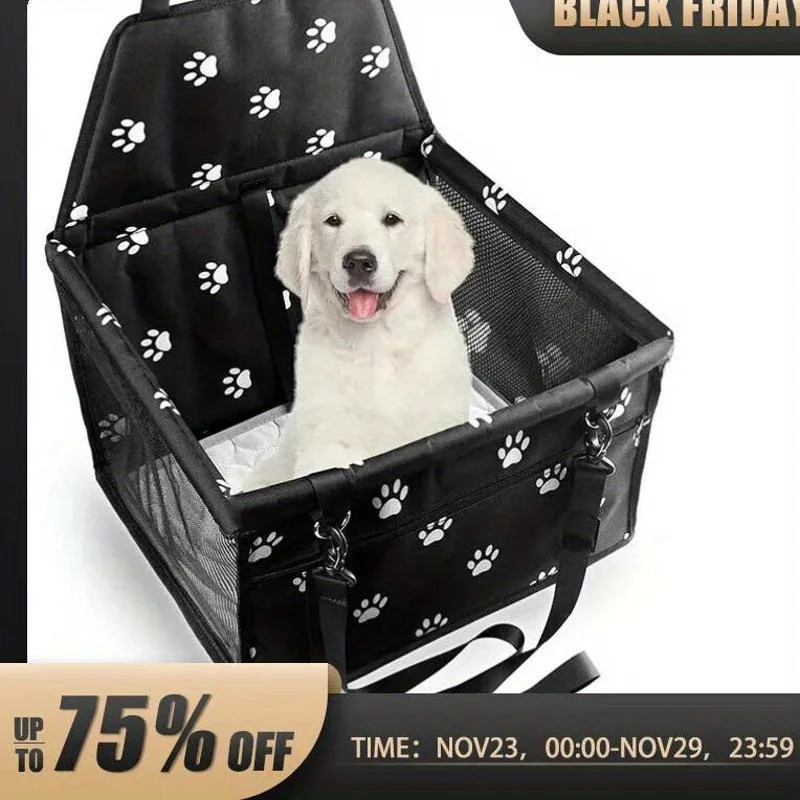 High Quality Pet Dog Car Booster Seat Small Dog Car Seat Pet Mesh Puppy Safety Belt Stable Foldable Travel Pet Dog Car Seat - AliExpress 15 - Image 3