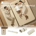 MOBI GARDEN Single and Double Inflatable Mattresses PH6/PH10 PVC Indoor Home Use Bed Outdoor Camping Tent Travel Sleeping Mat - AliExpress 18