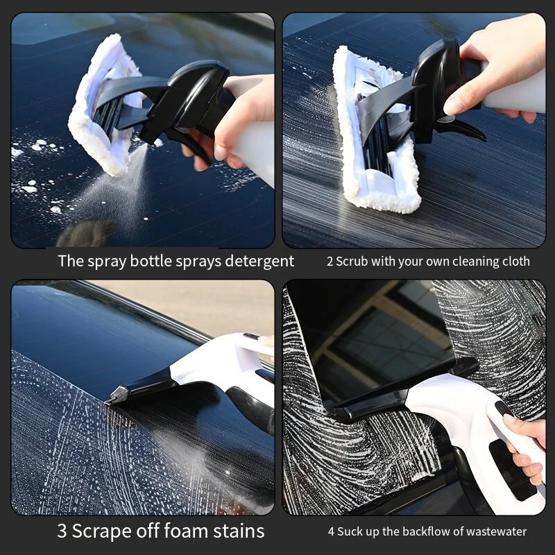 Multifunctional Electric Cordless Window Cleaner Machine White Cordless Rechargeable Automatic Portable Glass Cleaner Tools - AliExpress 15 - Image 3